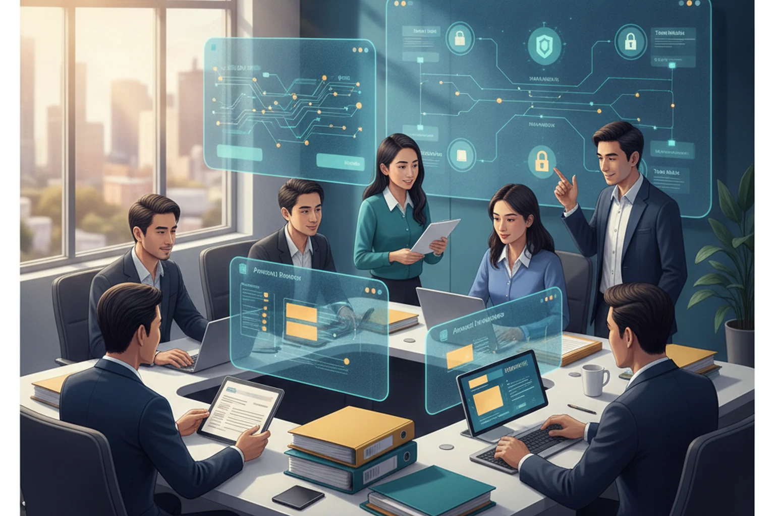Employment Operations: Work Queue Ownership editorial illustration